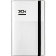 ジブン手帳 2024 ファーストキット スタンダードカバー ホワイト ニ-JF1W-24