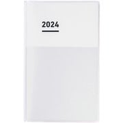 ジブン手帳 2024 DIARYスタンダードカバー ホワイト ニ-JCD1W-24
