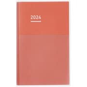 ジブン手帳DAYs 2024 レッド ニ-JD1R-24