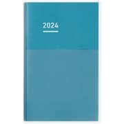 ジブン手帳DAYs min i2024 ブルー ニ-JDM1B-24
