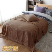 MNS685075-93 [マルチカバー 光沢感のある 発色のよい ソファーカバー ベッドカバー こたつカバー ブラウン 長方形 約190×250cm フリークロス 洗える]