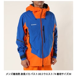 マムート MAMMUT ノードワンド プロ HS フードジャケット メン Nordwand Pro HS Hooded Jacket Men  1010-28051 2218 arumita-azurit Mサイズ(日本：Lサイズ) [防水ジャケット メンズ] 通販【全品無料配達】 -  ヨドバシ.com