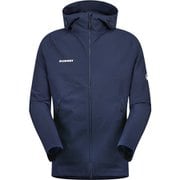 マックン2.0 SO フーデッドジャケット AF メン Macun 2.0 SO Hooded Jacket AF Men 1011-00792 5118 marine Sサイズ(日本：Mサイズ) [ソフトシェルジャケット メンズ]