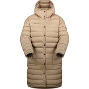 セオン インサレーション カーディガン ロング アジアンフィット Seon IN Cardigan long AF Women 1013-02920 7517 savannah Mサイズ(日本：Lサイズ) [アウトドア ダウンウェア レディース]