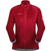 ゴブリンミッドレイヤージャケット アジアンフィット ウィメン Goblin ML Jacket AF Women 1014-19563 3715 blood red Mサイズ(日本：Lサイズ) [アウトドア フリース レディース]