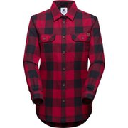 タマロ ロングスリーブシャツ ウィメン Tamaro Longsleeve Shirt Women 1015-01330 3734 blood red-black Sサイズ(日本：Mサイズ) [アウトドア シャツ レディース]