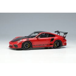 EM574G 1/43 ポルシェ 911 991.2 GT3 RS Weissach package 2018 ガーズレッド [レジンキャストミニカー]