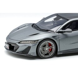 ミニカー　1/43 Honda NSX Type S with Rear Spoiler 2021(カーボンマットグレーメタリック) [EM707A] Honda NSX Type S with Rear Spoiler 2021 Carbon Matte Gray