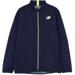 012-3220002-121-4 [M 2レイヤー天竺ラミ 中綿FZブルゾン WO メンズ 4サイズ ネイビー]