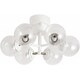 TINY GLASS CEILING LIGHT 6（電球なし） White Clear glass 003366