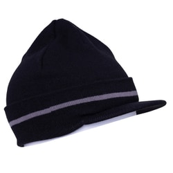 VISOR KNIT BEANIE M3WBNE109 BLACK [ビーニー]