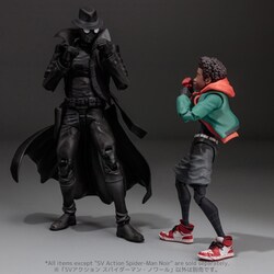 サ*ト様 千値練　SVアクション スパイダーバース　スパイダーマン・ノワール ホビーショップ I.T.R. / 千値練 スパイダーマン：スパイダー