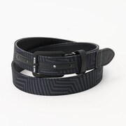 012-3282002-010-F [U シンセティックレザー 3Dゼブラ柄PT ベルト SP ユニセックス FRサイズ ブラック]