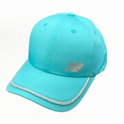 012-3287501-110-F [W タフタ 庇パイピング シックスパネルリボンキャップ WO ウィメンズ FRサイズ ブルー]