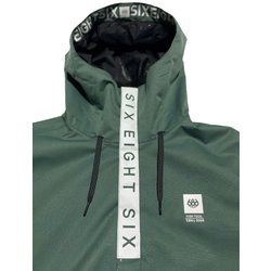 686 FOUNDATION SHELL JACKET 日本限定 グリーン LA発スノーボードウェアトップブランド『686(シックスエイト