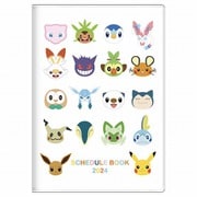 2024年 手帳 月間A6 ポケットモンスター フェイス S2957531
