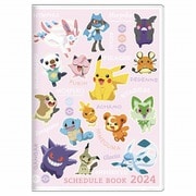 2024年 手帳 月間A6 ポケットモンスター 集合 S2957523
