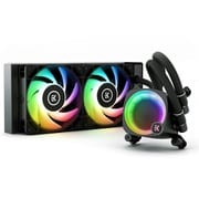 オールインワン水冷CPUクーラー ブラックRGBモデル 240mm EK-Nucleus AIO CR240 Lux D-RGB