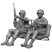 HS35034 1/35 現用 アメリカ陸軍 MUTTジープ運転手＆搭乗兵セット 1980～90年代 2体入 [組立式プラスチックモデル]
