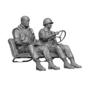 HS35037 1/35 現用 アメリカ陸軍 MUTTジープ運転手＆搭乗兵セット ベトナム戦争ver. 2体入 [組立式プラスチックモデル]