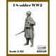 AR35046 1/35 WWII アメリカ 冬季欧州戦線の歩兵 1体入 [組立式プラスチックモデル]