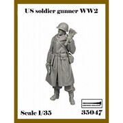 AR35047 1/35 WWII アメリカ 冬季欧州戦線の機関銃手 1体入 [組立式プラスチックモデル]