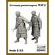 AR35051 1/35 WWII ドイツ 降下猟兵セット 2体入 [組立式プラスチックモデル]