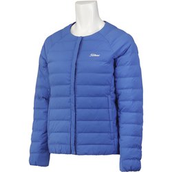 TWWO2121 BL-L [21FW 2121 ナイロンストレッチ中綿ジャケット レディス Lサイズ ブルー]