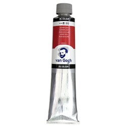 ヴァンゴッホ 油絵具 200ml アゾレッドライト T0208-312