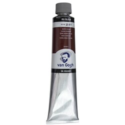 ヴァンゴッホ 油絵具 200ml バーントシェンナ T0208-411