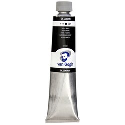 ヴァンゴッホ 油絵具 200ml アイボリーブラック T0208-701
