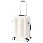 スーツケース デカかるEdge フレームタイプ 旅行日数目安:3~4泊 35L ホールロック TSAロック搭載 ALI-070R-18 バニラ
