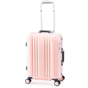 スーツケース デカかるEdge フレームタイプ 旅行日数目安:3~4泊 35L ホールロック TSAロック搭載 ALI-070R-18 コーラルピンク