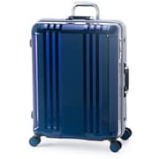 スーツケース デカかるEdge フレームタイプ 旅行日数目安:5~7泊 73L ホールロック TSAロック搭載 ALI-070R-24 オーロラブルー
