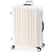 スーツケース デカかるEdge フレームタイプ 旅行日数目安:8~10泊 96L ホールロック TSAロック搭載 ALI-070R-28 バニラ