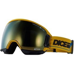 ヨドバシ.com - ダイス DICE HIGHROLLER HR30895 Y (Polarized Gray/Mit Gold) [スキー スノーボード  ゴーグル] 通販【全品無料配達】