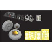 EDU634041 1/32 A-20G 「ルックプラス」 計器盤 w/パーツセット （HKモデル用） [プラモデル用パーツ]