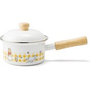 片手鍋（PE蓋付） プーさん 富士ホーロー DYP-14S