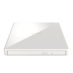 BUFFALO CD/DVDプレーヤー ラクレコ RR-PW2 ホワイト RR-PW2-WH : スマートフォン用CDレコーダー | バッファロー
