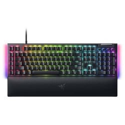 メカニカルゲーミングキーボード BlackWidow V4 Green Switch Razer Chroma RGB 対応 RZ03-04690100-R3M1