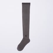 FS23FSHW7-020 [23 段階着圧ニーハイソックス レディース ウィメンズフリー(22cm-24cm) グレー]