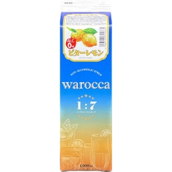 ハニー ワロッカ ノンアルコールシロップ ビターレモン 1L