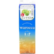 ハニー ワロッカ ノンアルコールシロップ ジンライム風 1L