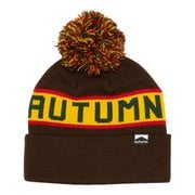 BURNOUT POM A24037-01 BROWN [ニットキャップ ビーニー]
