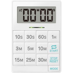 ワンプッシュタイマー 10キータイマー ホワイト T-630AWTDI