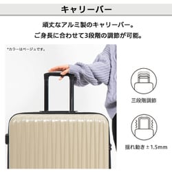 ヨドバシ.com - ロジェールジャパン AIRWAY エアウェイ スーツケース ハード/ファスナー 拡張タイプ 旅行日数目安：10日以上  120L/拡張時135L TSAロック搭載 AW-0821-77 ブラック 通販【全品無料配達】