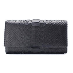 RDOP201BK Black [長財布 ヘビカワ]