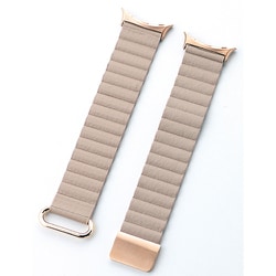 IQ-PW003B-GY [Google Pixel Watch レザーマグネットベルト（003） グレージュ]