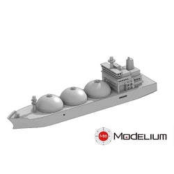 T23V2500-010M Geo Elemental Vessel（GEV）シリーズ 1/2500 LNG船A [組立式プラスチックモデル]