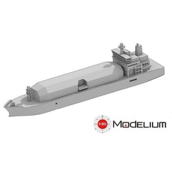 T23V2500-012M Geo Elemental Vessel（GEV）シリーズ 1/2500 LNG船C [組立式プラスチックモデル]
